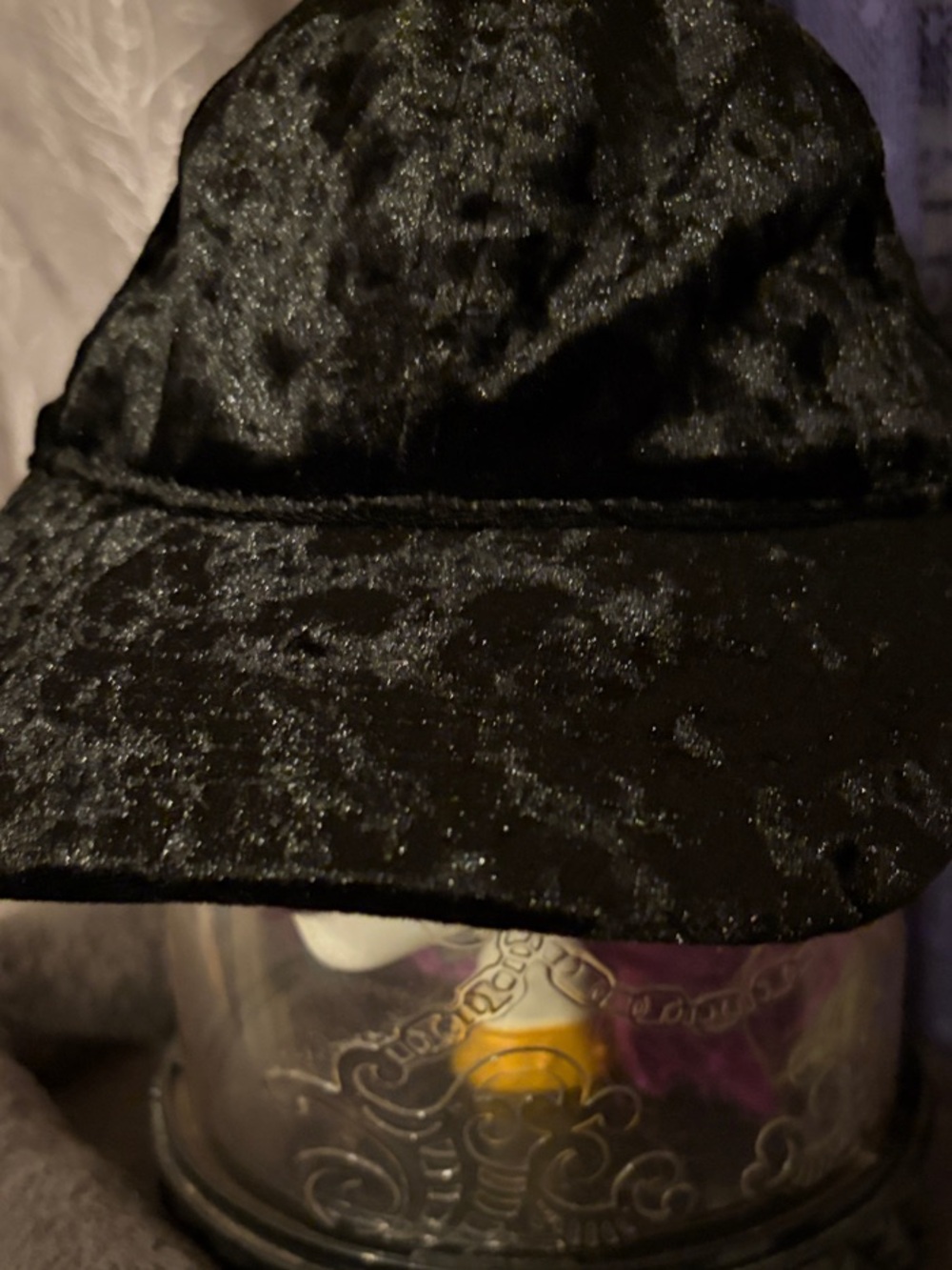 Black Velvet Cap by